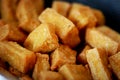 Fried Tofu Royalty Free Stock Photo