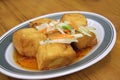 Fried tofu