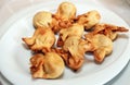 Fried Turkish Ravioli -Manti-