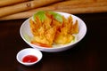 Fried Wanton Royalty Free Stock Photo