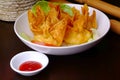 Fried Wanton Royalty Free Stock Photo