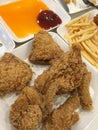friedchicken Royalty Free Stock Photo
