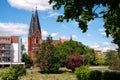 The Friedenskirche is a Protestant church and the oldest stone building in Frankfurt-Oder