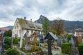 Friedhof Oberammergau Cemetery Royalty Free Stock Photo