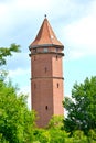 Friedland Water Tower 1924. Pravdinsk, Kaliningrad region