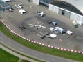 Friedrichshafen Airport Royalty Free Stock Photo