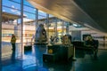 FRIEDRICHSHAFEN, GERMANY, JULY 24, 2016: Interior of the zeppelin museum in friedrichshafen, Germany....IMAGE