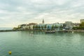 Friedrichshafen harbor, Baden-Wurttemberg, Germany. Royalty Free Stock Photo