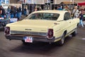 FRIEDRICHSHAFEN - MAY 2019: beige ivory FORD GALAXIE 500 at Motorworld Classics Bodensee on May 11, 2019 in Friedrichshafen,