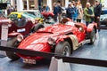 FRIEDRICHSHAFEN - MAY 2019: red JAGUAR RONART W152 1973 racing cabrio roadster at Motorworld Classics Bodensee on May 11, 2019 in