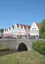 Friedrichstadt an der Treene,North Frisia,Germany Royalty Free Stock Photo