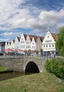 Friedrichstadt,North Frisia,Schleswig-Holstein,Germany Royalty Free Stock Photo