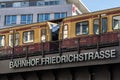 Friedrichstrasse Bahnhof railway station in Berlin, Germany