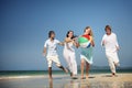 Friend Group Togetherness Beach Party People Concept Royalty Free Stock Photo