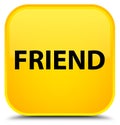 Friend special yellow square button