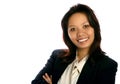 Friendly Asian businesswoman