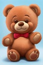 Friendly Bear Cub Cartoon Character