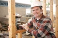 Friendly Construction Worker Royalty Free Stock Photo