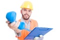 Friendly contractor, builder, engineer or contact person