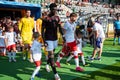 Friendly football match under 20 Elite League Poland vs Germany