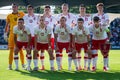 Friendly football match under 20 Elite League Poland vs Germany