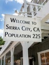 Friendly little town of Sierra City, California