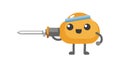 Friendly Robot Character Icon for AI Future Tech, vector design Generative AI Royalty Free Stock Photo