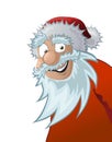 Friendly santa claus, illustration