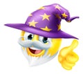 Wizard Emoticon Face Emoji Cartoon Icon