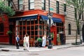 Friends apartment in American television sitcom in New York Royalty Free Stock Photo