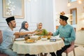 friends forbid man from taking food before breaking the fast