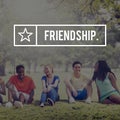 Friends Friendship Friendly Gang Group Concept