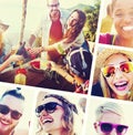 Friends Friendship Leisure Vacation Togetherness Fun Concept Royalty Free Stock Photo