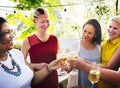 Friends Friendship Party Hanging out Concept Royalty Free Stock Photo