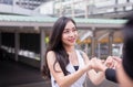 Friends giving hand to depressed woman,encourage,Mental health care concept Royalty Free Stock Photo