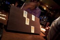 Friends playing rummy Royalty Free Stock Photo
