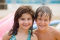 Friends at the Pool