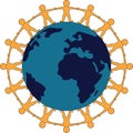 Friendship Around The World Symbol