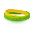 Friendship Day. Rubber bracelets for friend band