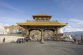 Friendship Gate and Kalachakra Stupa