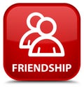 Friendship (group icon) special red square button