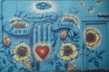 Friendship, Love, Truth Mural in Corvallis, Oregon