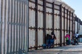 Friendship Park Border Wall between San Diego and Tijuana Royalty Free Stock Photo