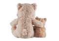 Friendship - two teddy bears. Royalty Free Stock Photo