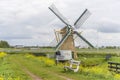 Friesland Nederland mill molen netherlands wanswerd Royalty Free Stock Photo