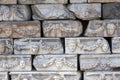 Friezes on the Portico of Tiberius in Aphrodisias, Aydin, Turkey Royalty Free Stock Photo