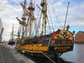 The Frigate Shtandart is the exact replica of the man-of-war built by Peter the Great in 1703