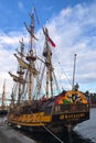 The Frigate Shtandart is the exact replica of the man-of-war built by Peter the Great in 1703