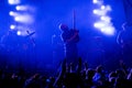 Frightened Rabbit play to a big crowd