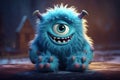 Frightening Monsters cute. Generate Ai